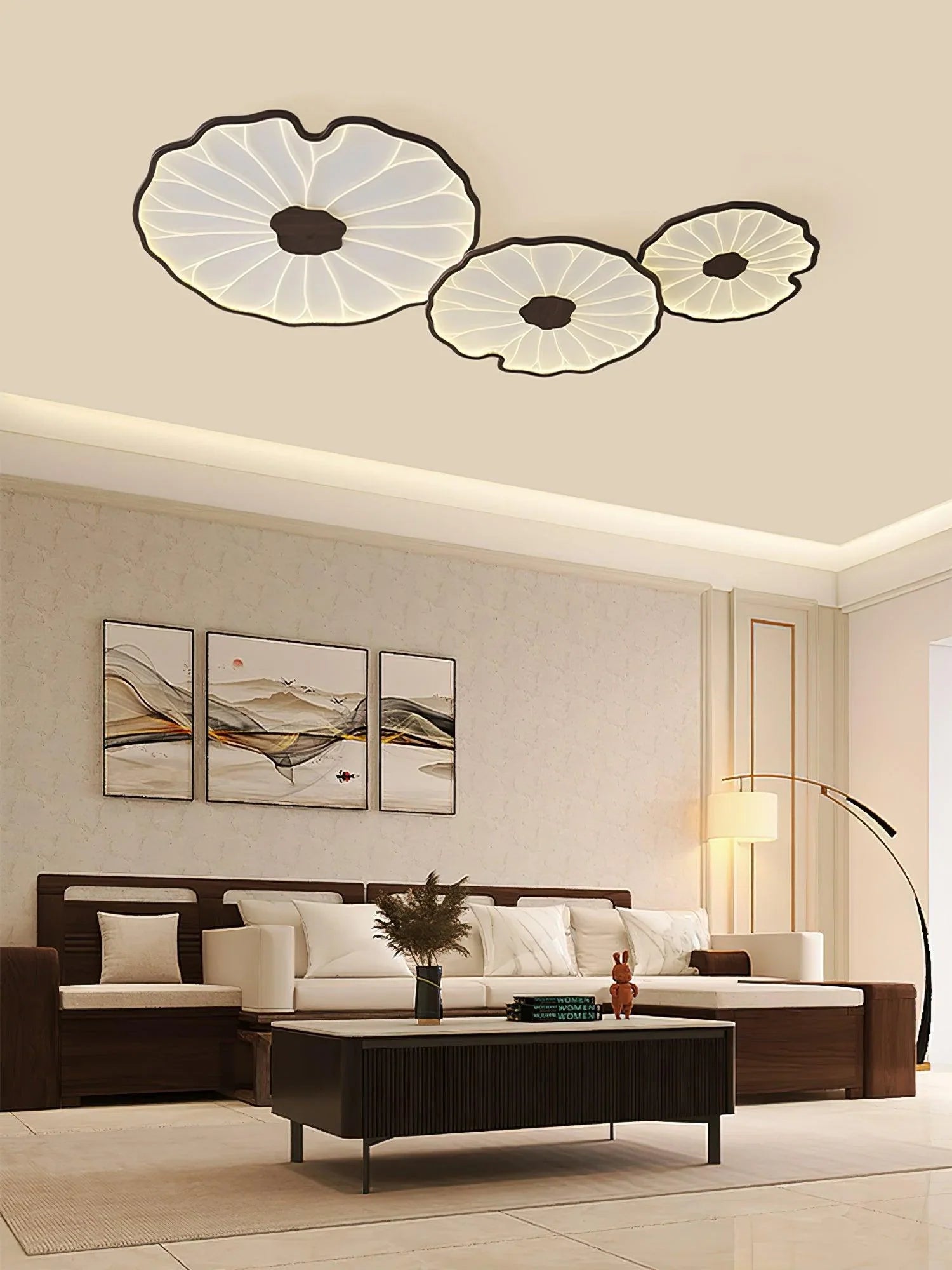 Lotus Leaf Ceiling Light | Living Room Bedroom Creative Modern Design | Lologe