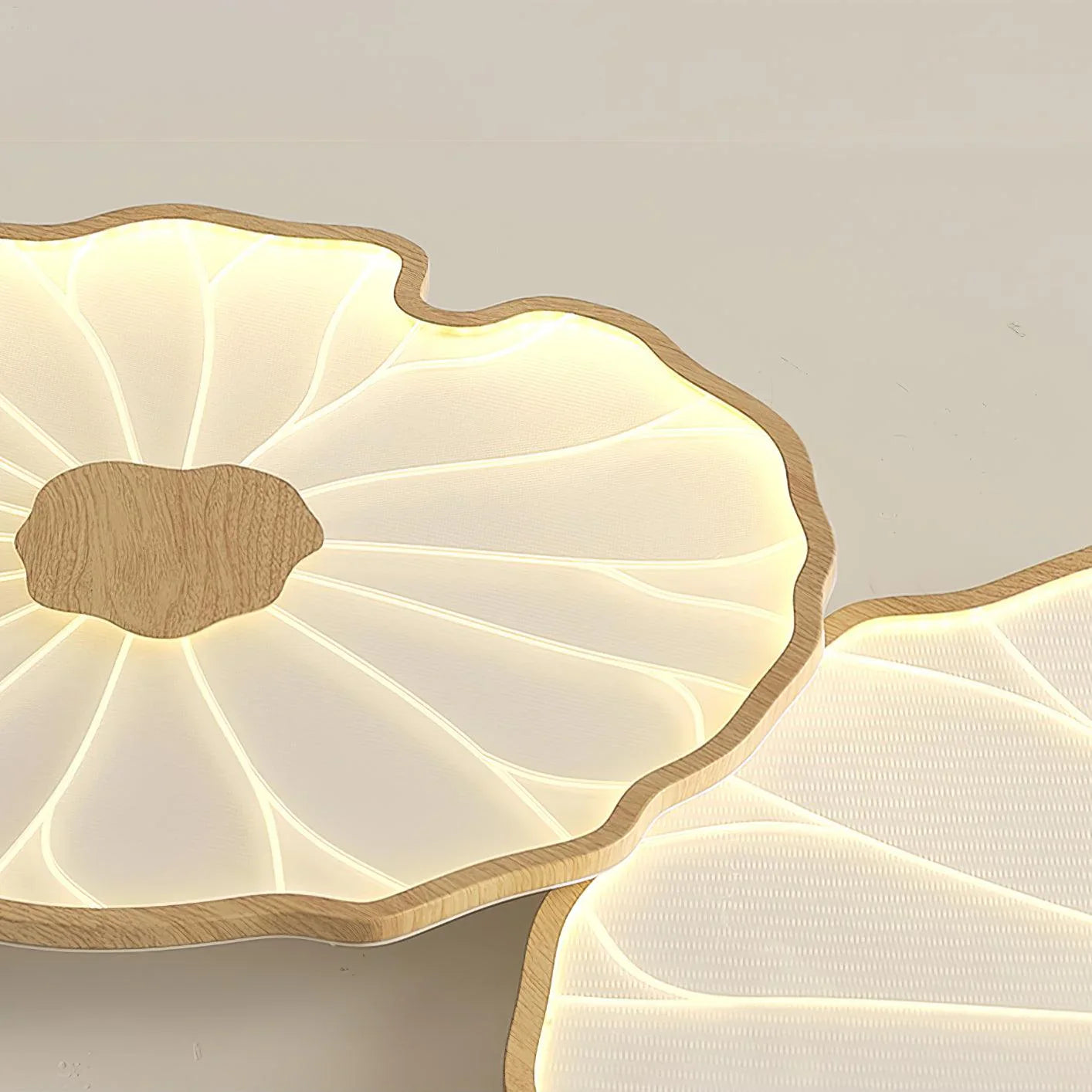 Lotus Leaf Ceiling Light | Living Room Bedroom Creative Modern Design | Lologe