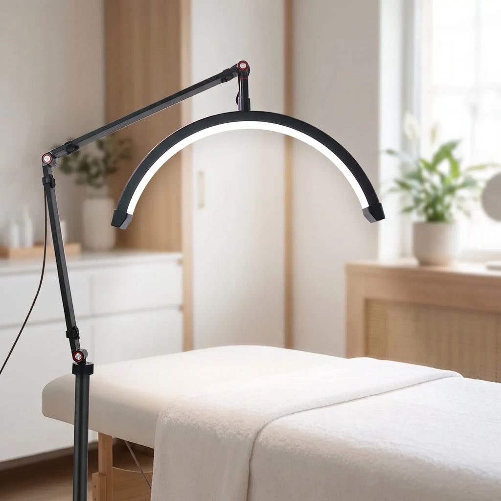 Lumarcx - Half-Moon LED Floor Fill Light- Video Content Lighting