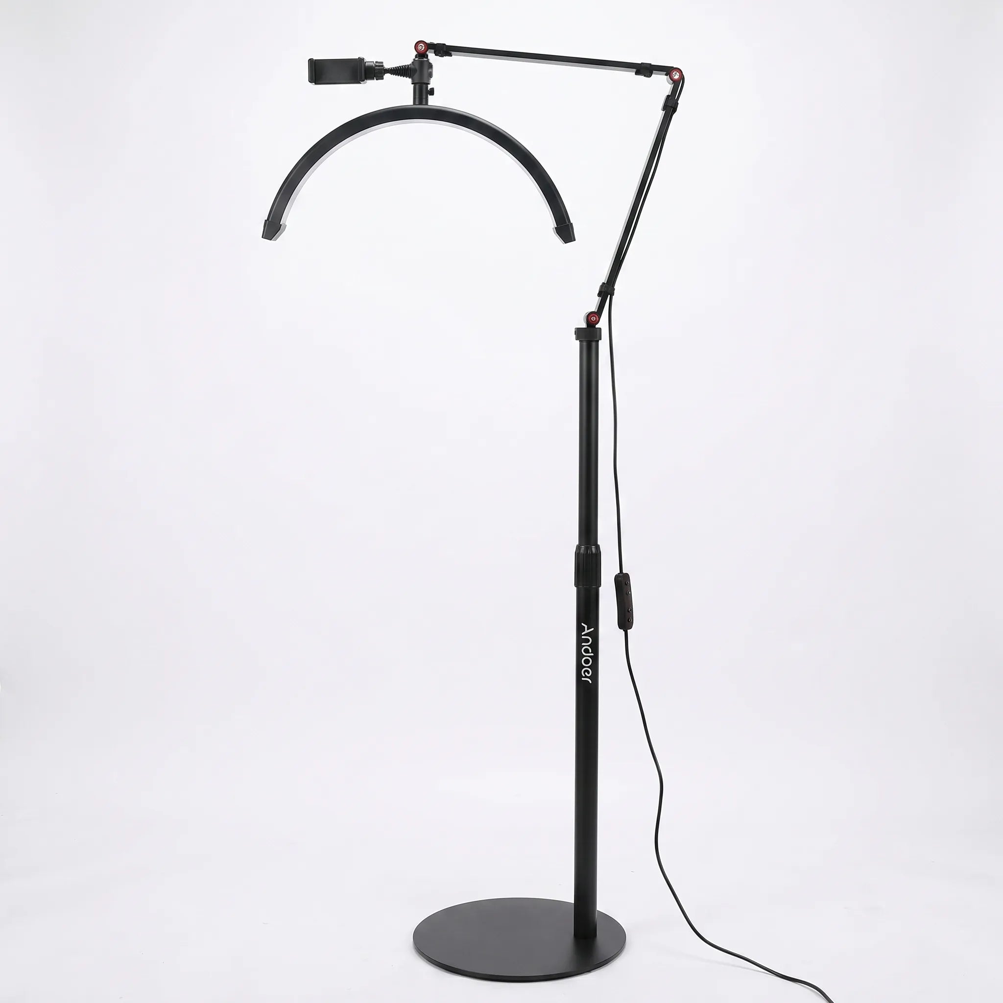 Lumarcx - Half-Moon LED Floor Fill Light- Video Content Lighting