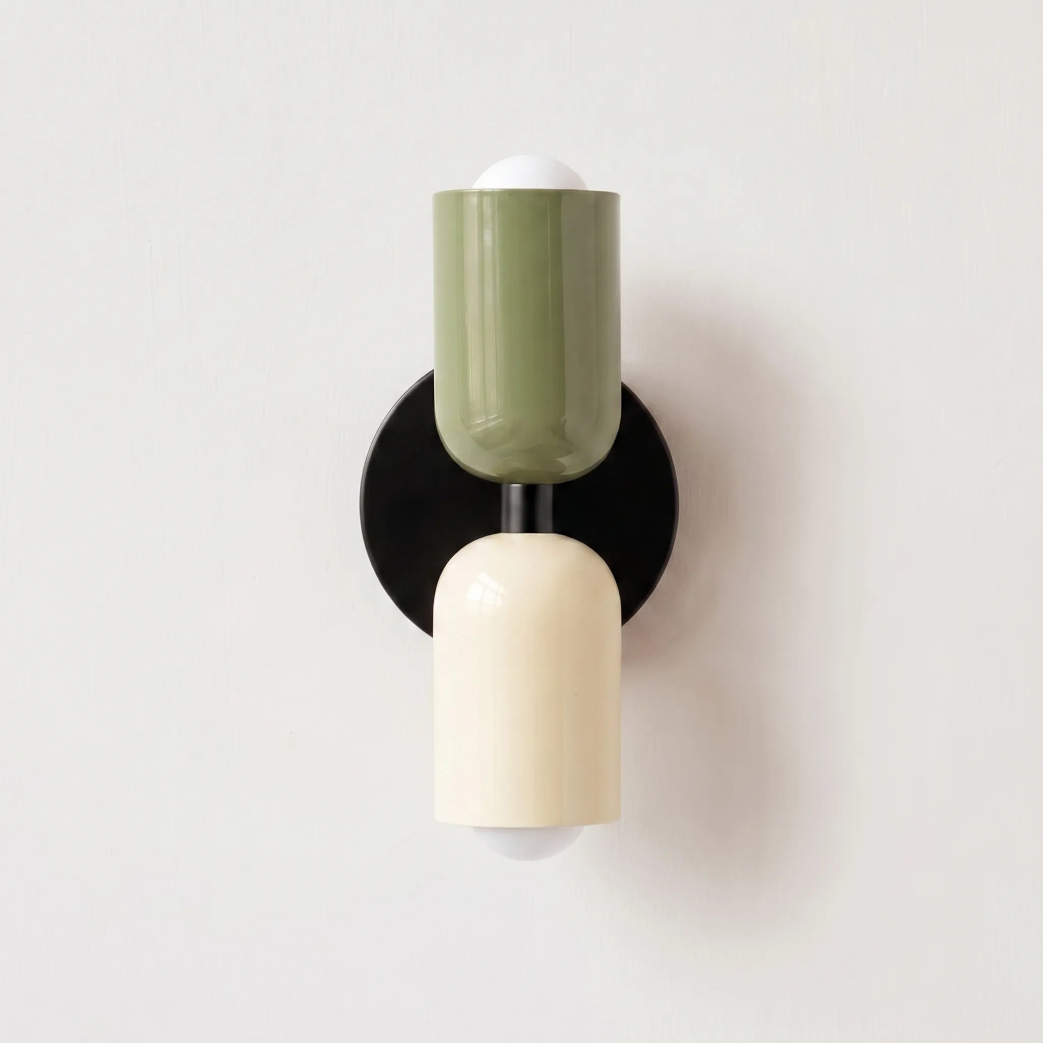 Lumaro - Dual-Shade Nordic Wall Sconce- Accent Wall Lighting