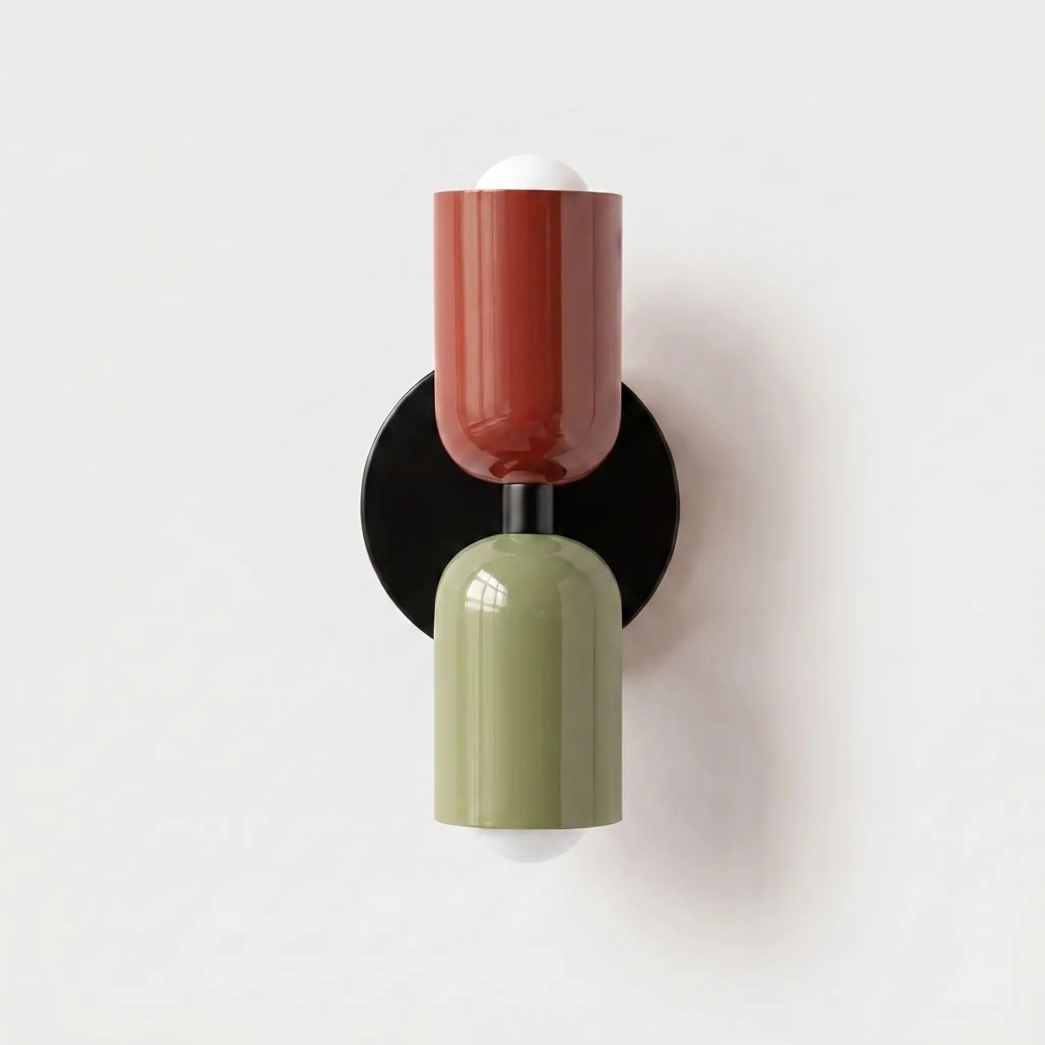 Lumaro - Dual-Shade Nordic Wall Sconce- Accent Wall Lighting