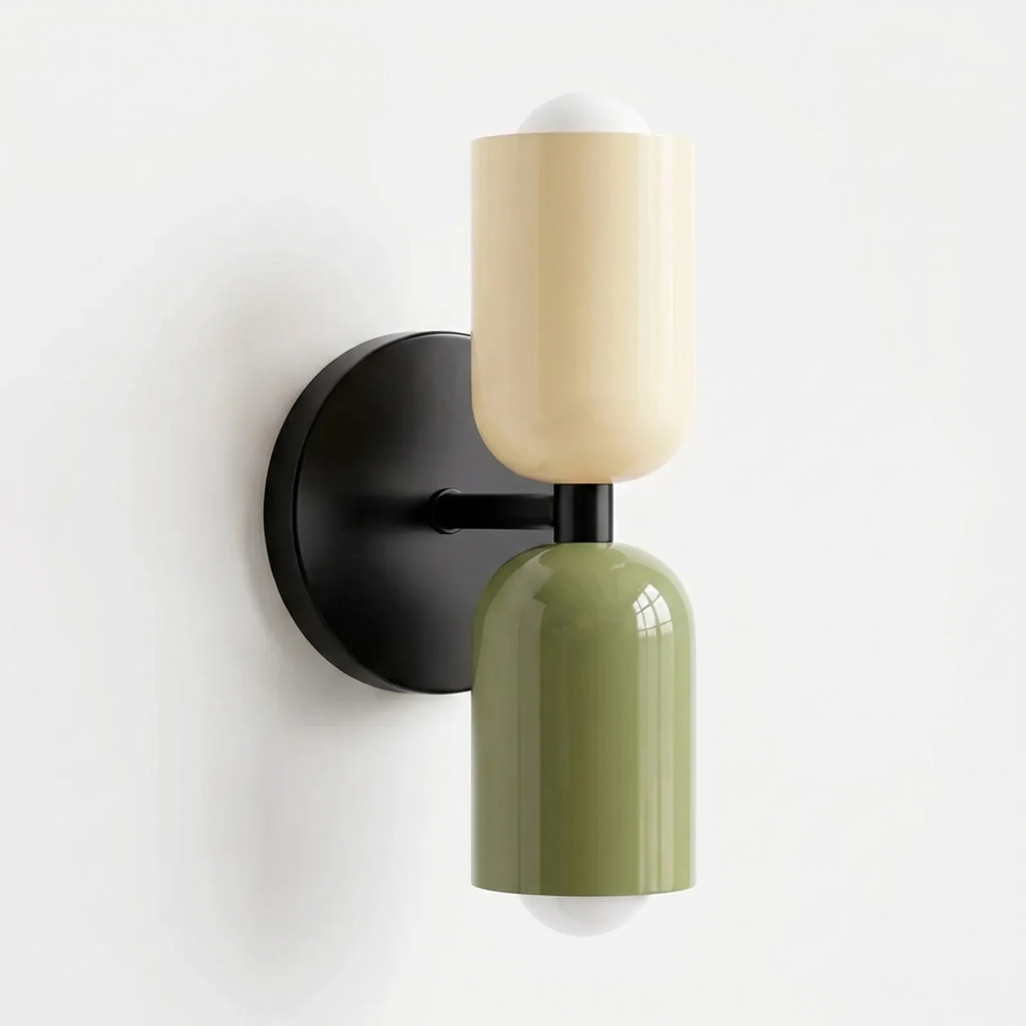 Lumaro - Dual-Shade Nordic Wall Sconce- Accent Wall Lighting