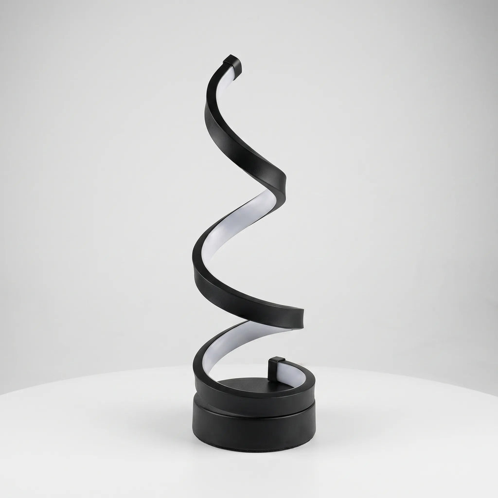 LumiTwist - Spiral LED Table Lamp- Bedside Reading