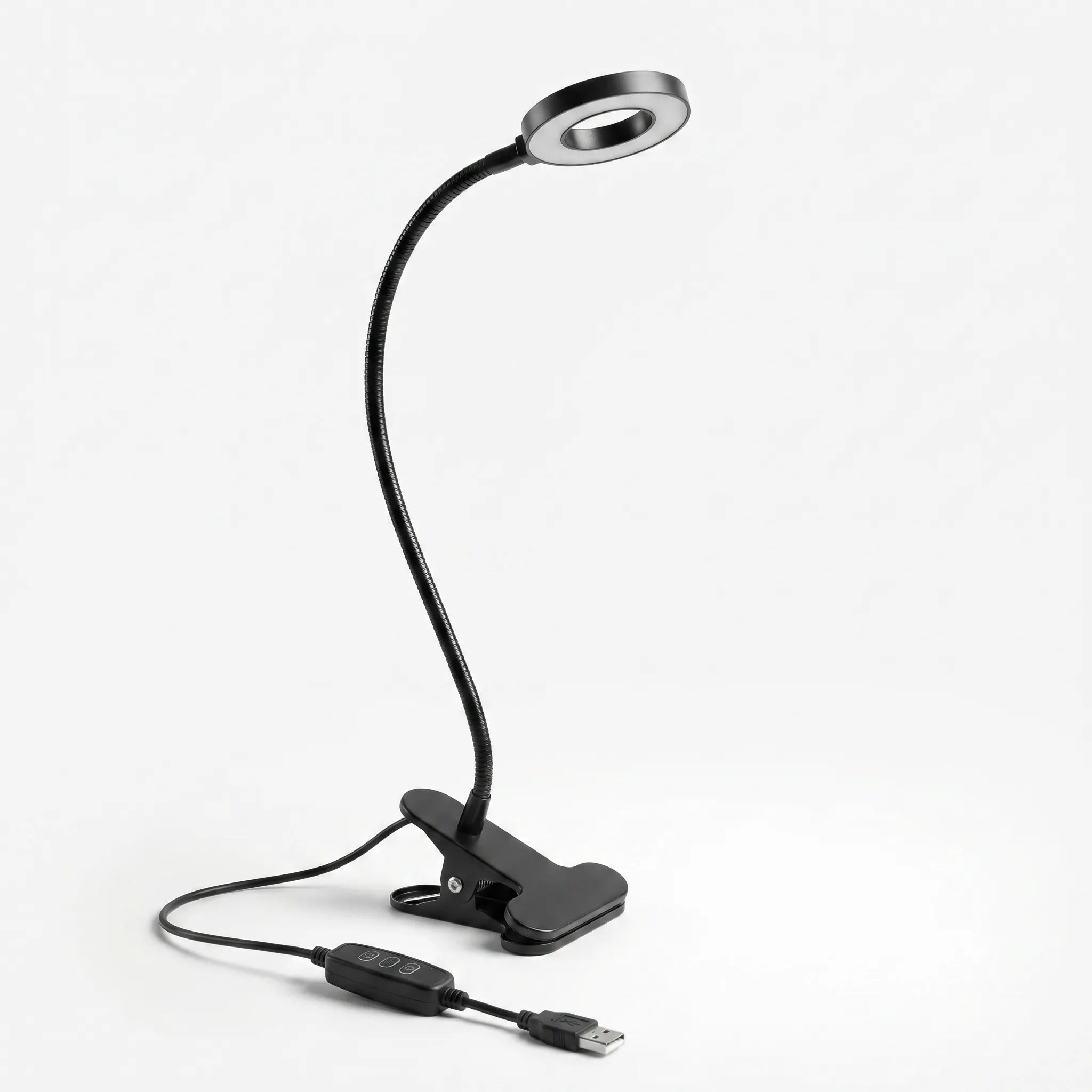 Lumiflex - Clamp-On Flexible Gooseneck Desk Lamp- Late-Night Reading Sessions