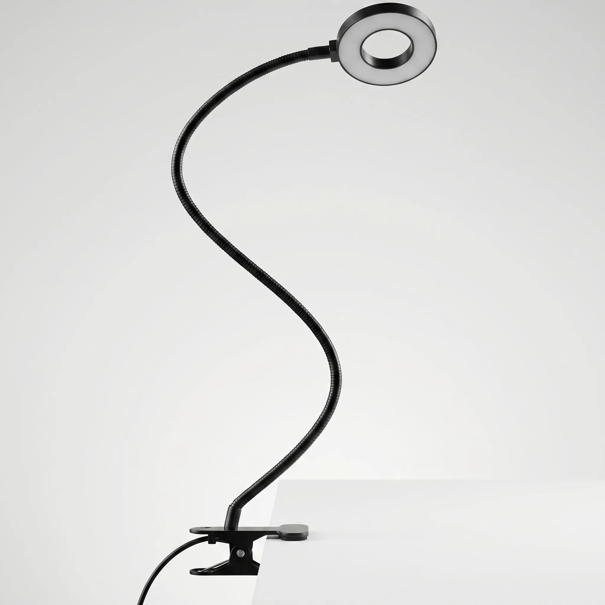 Lumiflex - Clamp-On Flexible Gooseneck Desk Lamp- Late-Night Reading Sessions