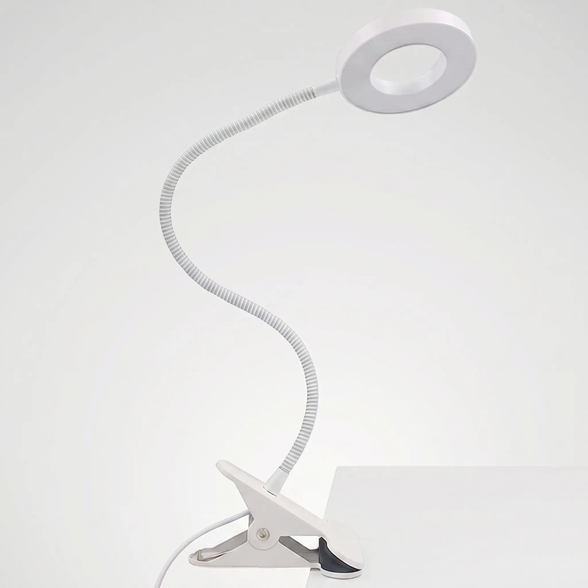 Lumiflex - Clamp-On Flexible Gooseneck Desk Lamp- Late-Night Reading Sessions