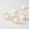 Luminara - Battery-Operated Floral Fairy Light Garland- Christmas Tree Decorating