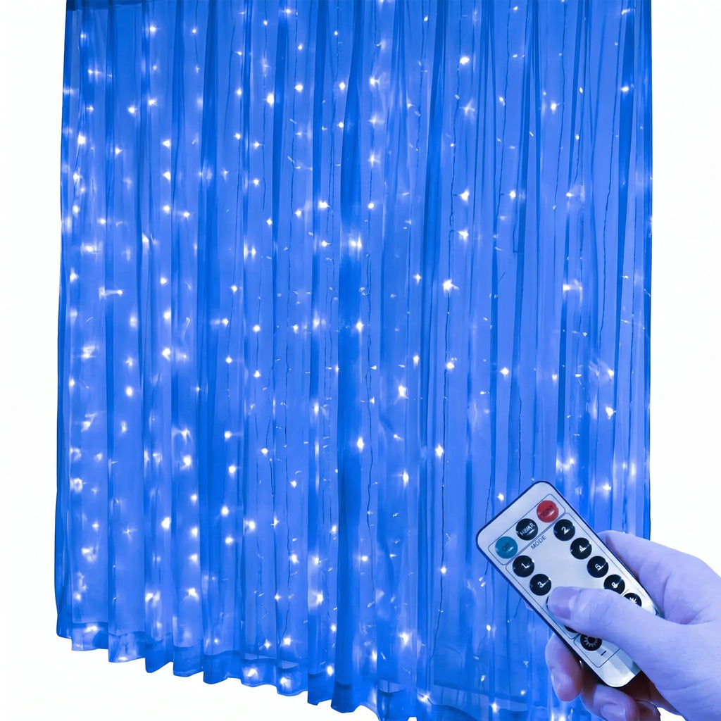 Lumiveil - LED Curtain Fairy Light Set- Festive Curtain Display