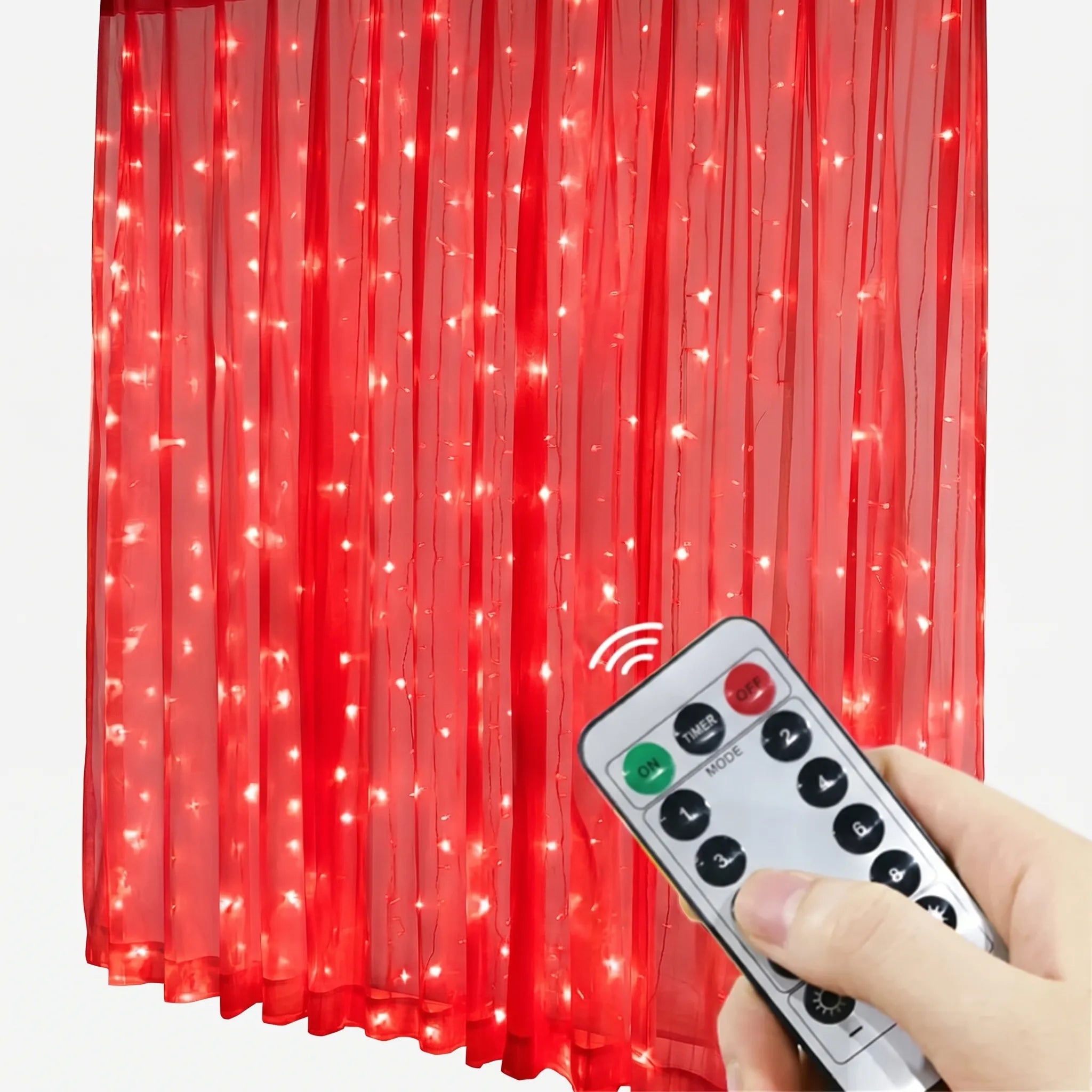 Lumiveil - LED Curtain Fairy Light Set- Festive Curtain Display