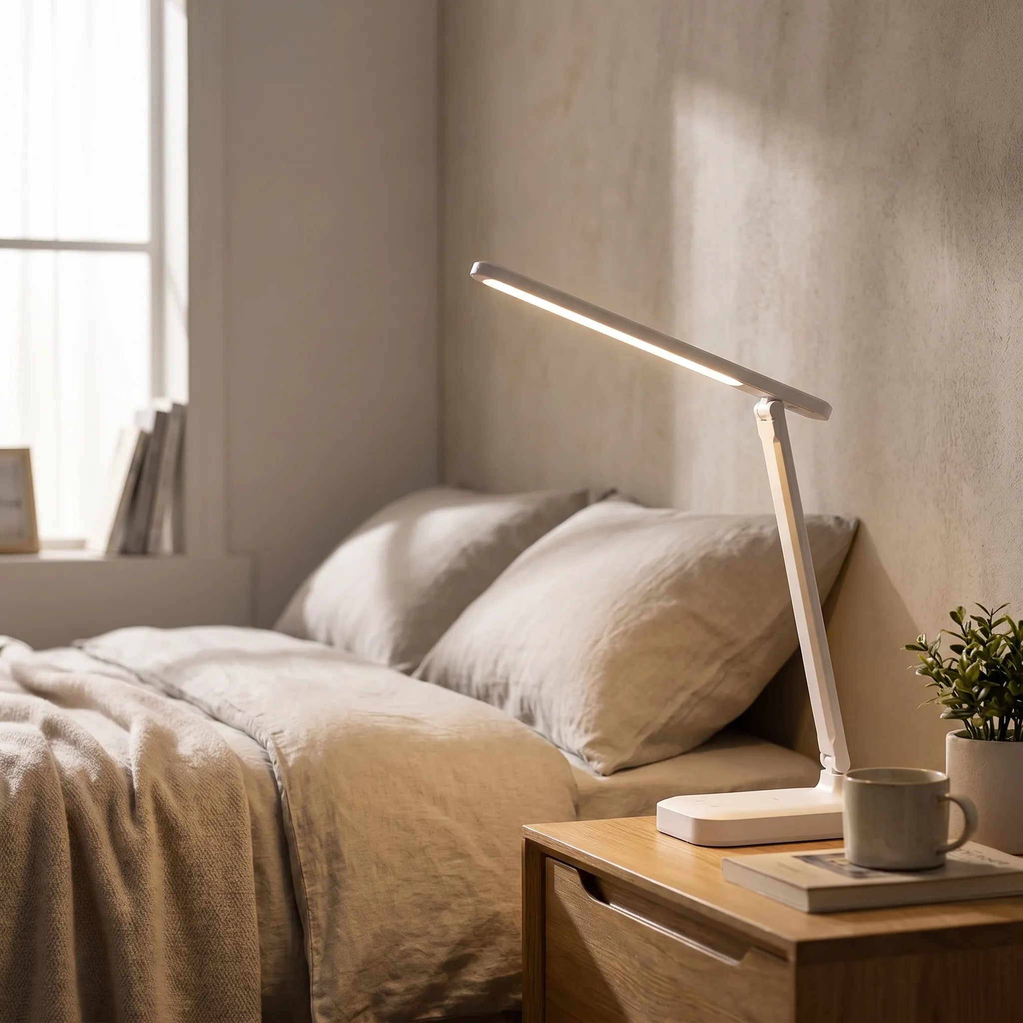 Lumivex - Foldable LED Touch-Control Desk Lamp- Focused Desk Reading