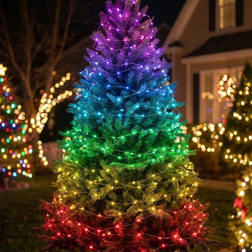 Lumivyne - RGB Smart Outdoor String Lights- Outdoor Festoon Lighting