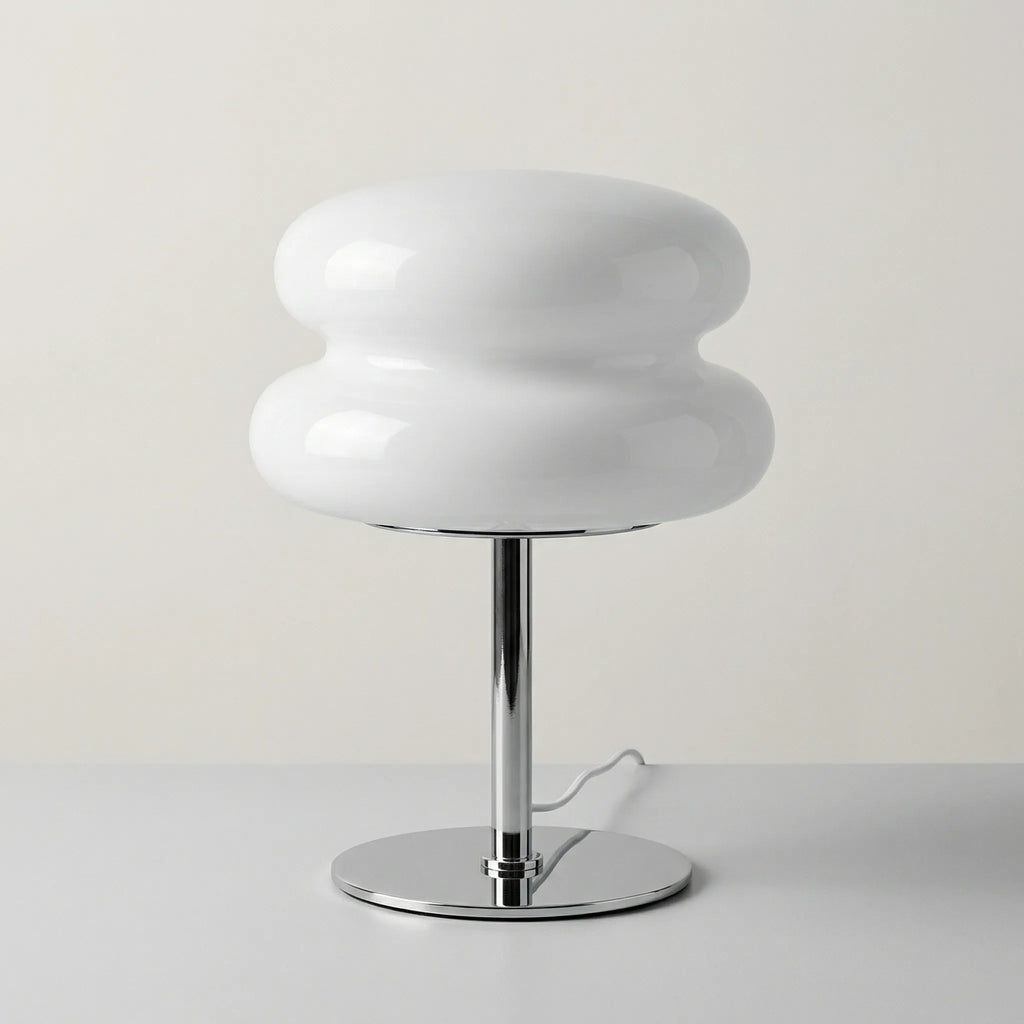 Lumondo - Dimmable LED Desk Lamp With Retro Shade- Bedroom Ambient Lighting