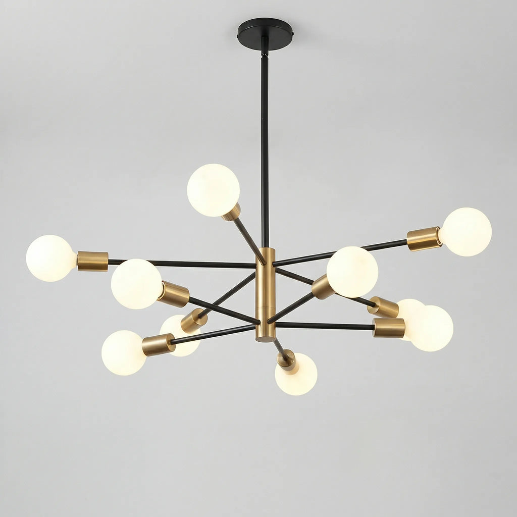 Lumovex - Multi-Head LED Pendant Chandelier- Ambient Indoor Lighting