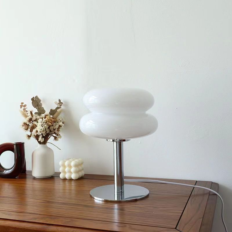 Glass Table Lamp | Macaron Colour Bedside Lamp | Bedroom & Living Room | E27 | Lologe