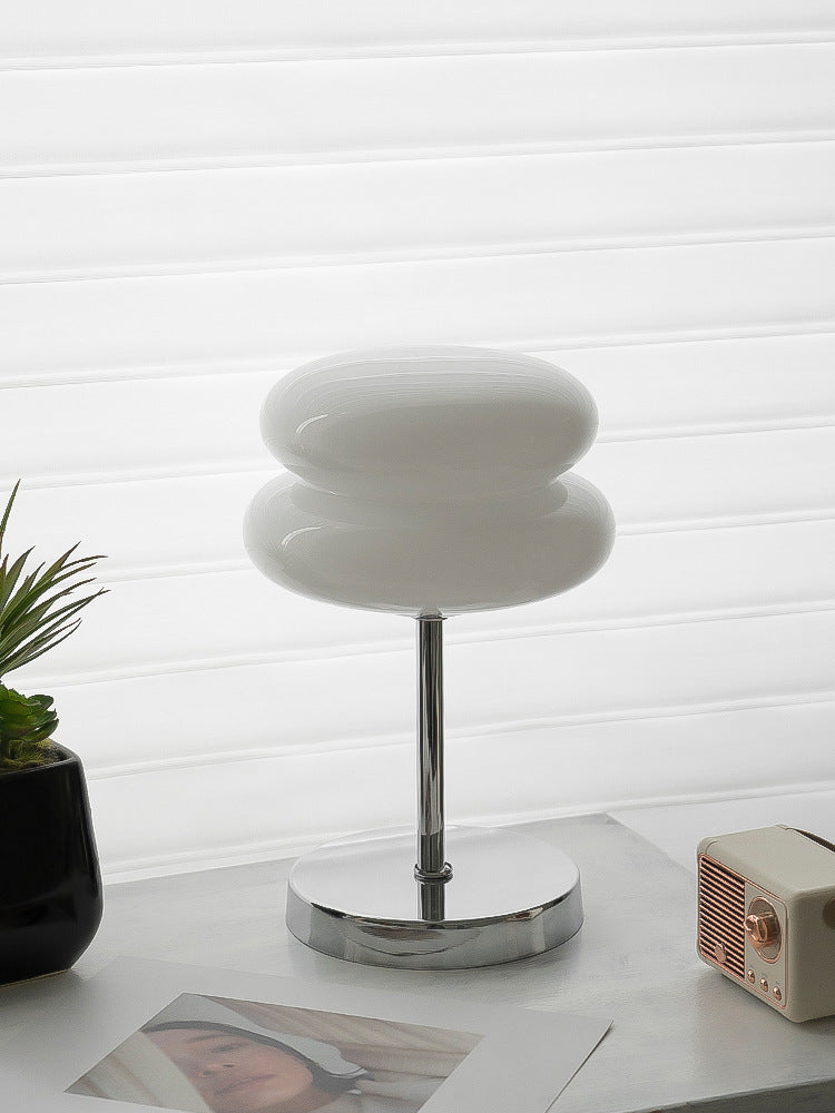 Glass Table Lamp | Macaron Colour Bedside Lamp | Bedroom & Living Room | E27 | Lologe