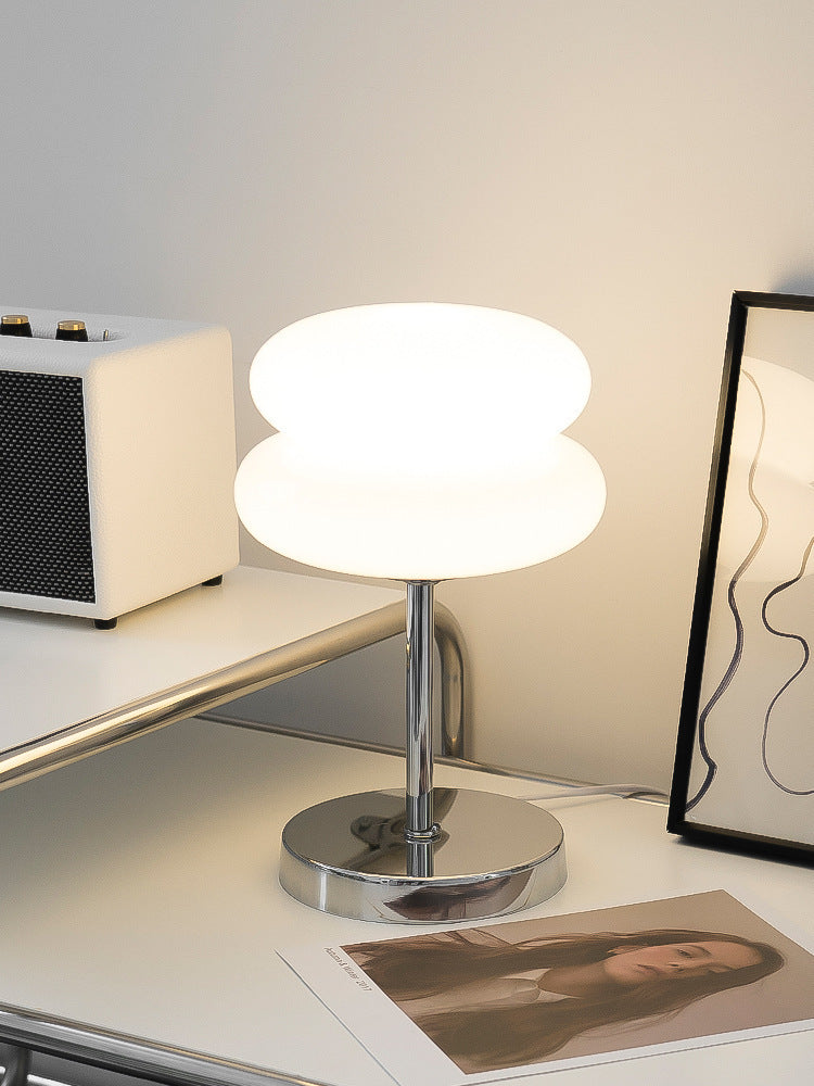 Glass Table Lamp | Macaron Colour Bedside Lamp | Bedroom & Living Room | E27 | Lologe