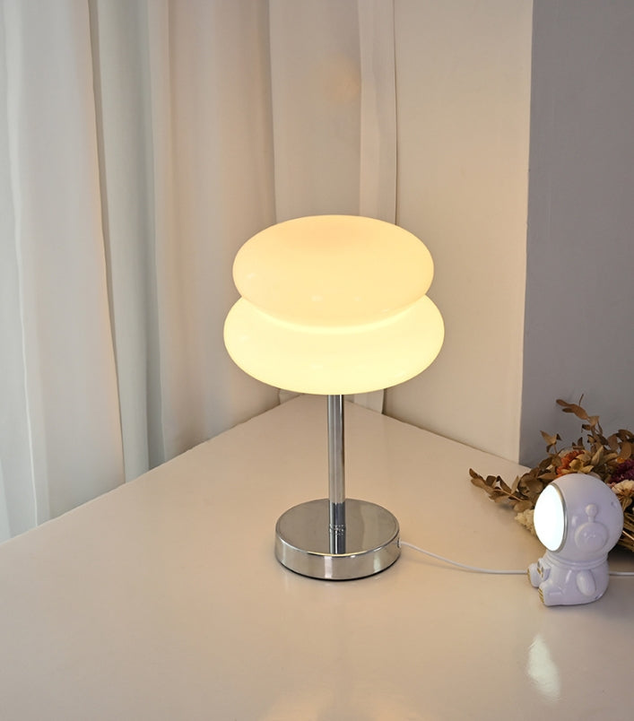 Glass Table Lamp | Macaron Colour Bedside Lamp | Bedroom & Living Room | E27 | Lologe