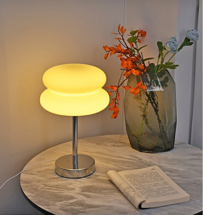 Glass Table Lamp | Macaron Colour Bedside Lamp | Bedroom & Living Room | E27 | Lologe