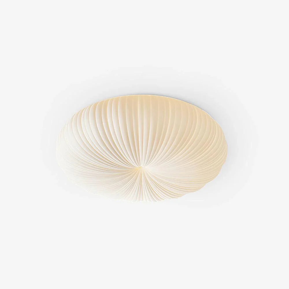 Round Ceiling Light | Bedroom Living Room Shell-Inspired Minimalist Design | Lologe