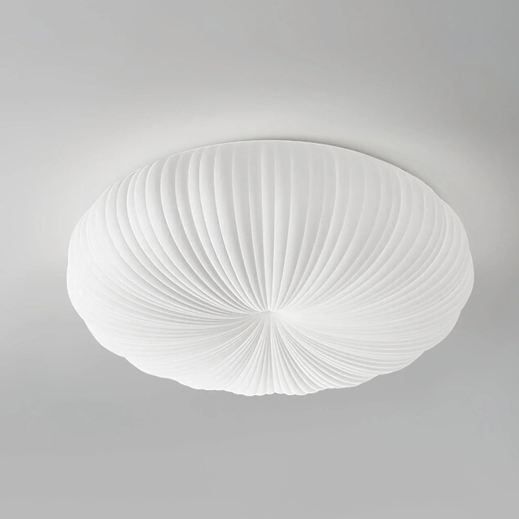 Round Ceiling Light | Bedroom Living Room Shell-Inspired Minimalist Design | Lologe