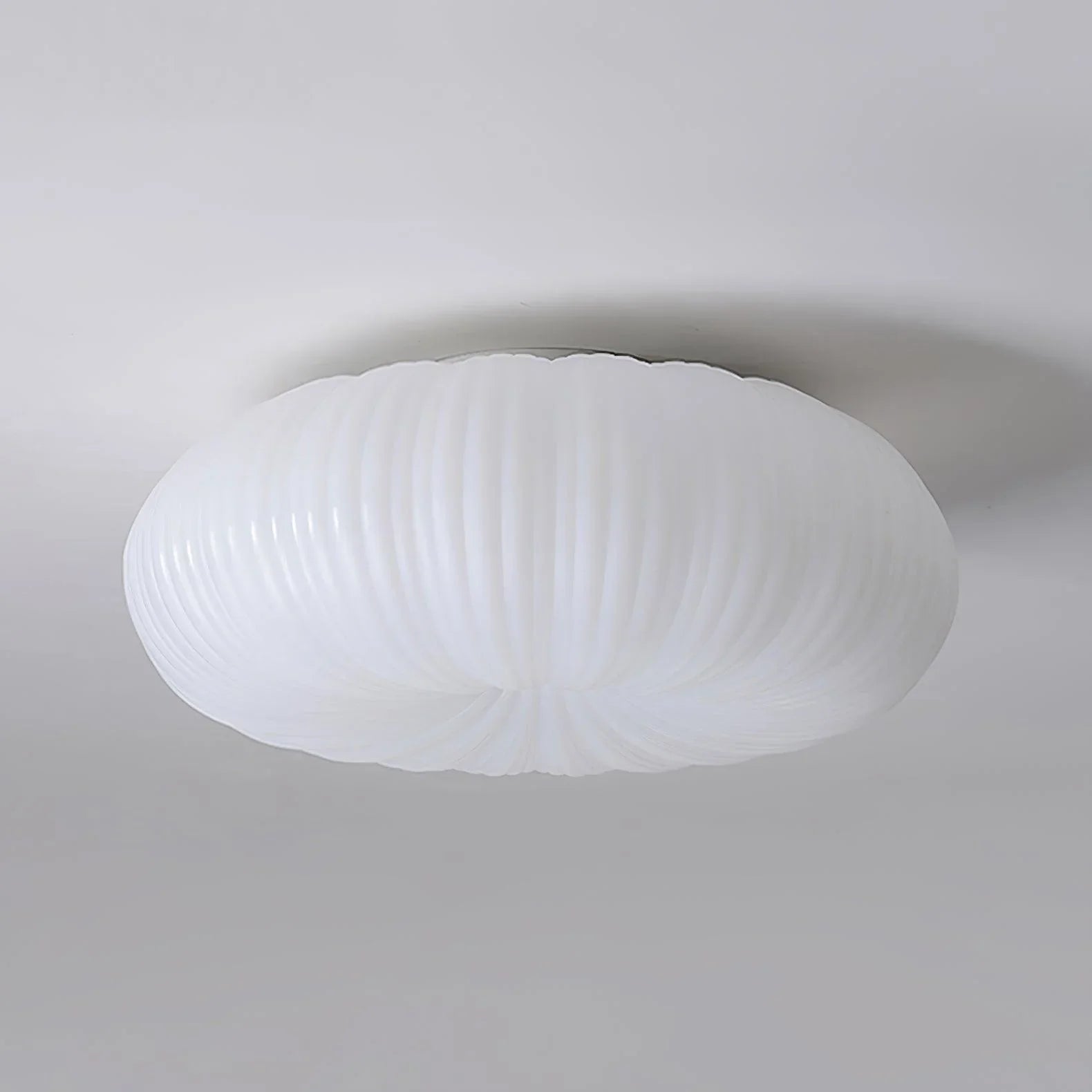 Round Ceiling Light | Bedroom Living Room Shell-Inspired Minimalist Design | Lologe