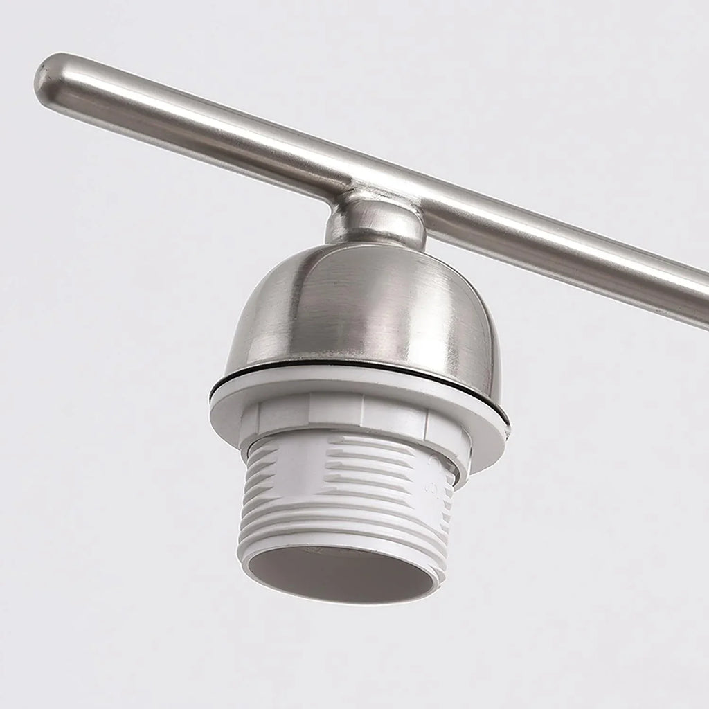 Modern 5-Light Chandelier | Minimalist Ceiling Fixture for Dining Room | Lologe