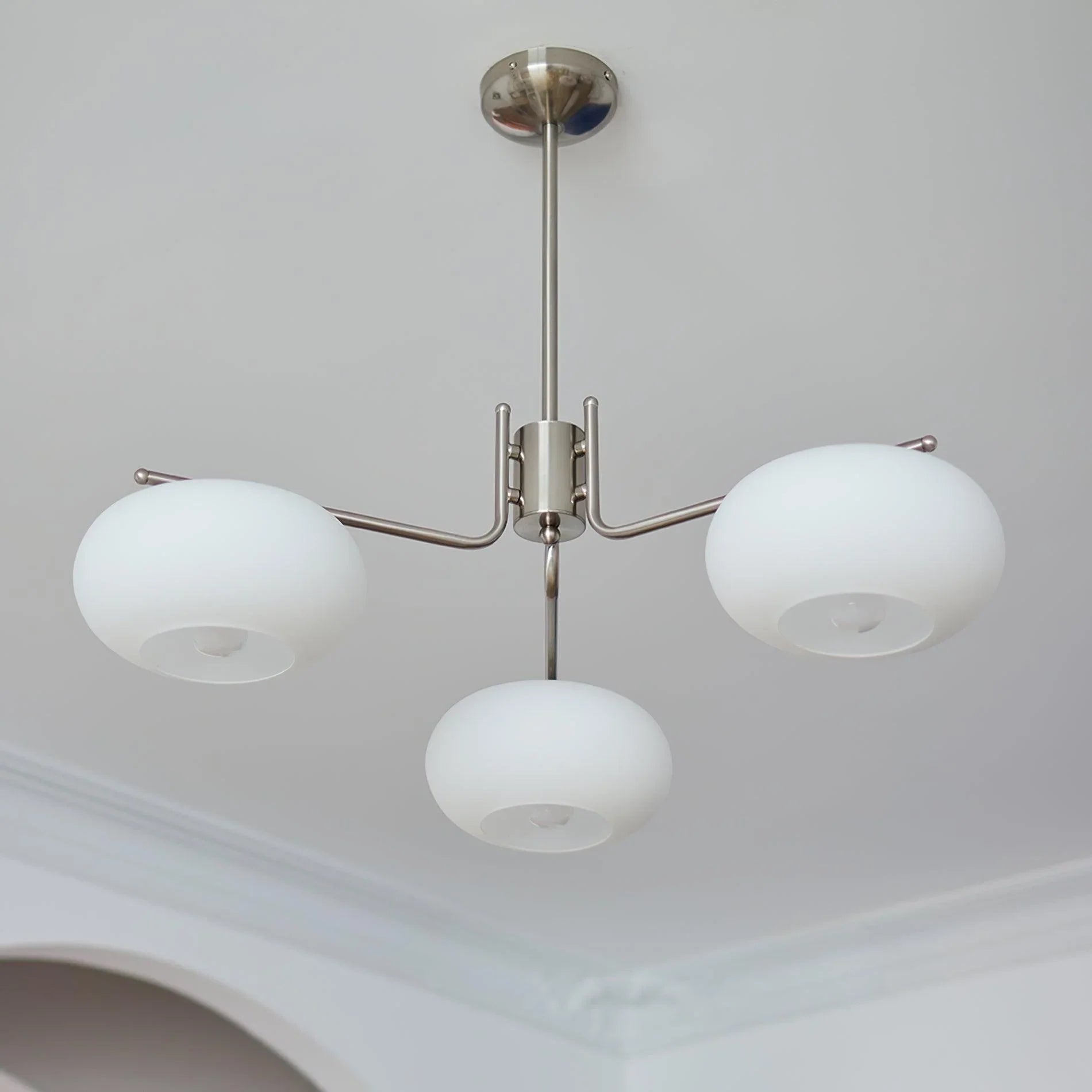 Modern 5-Light Chandelier | Minimalist Ceiling Fixture for Dining Room | Lologe