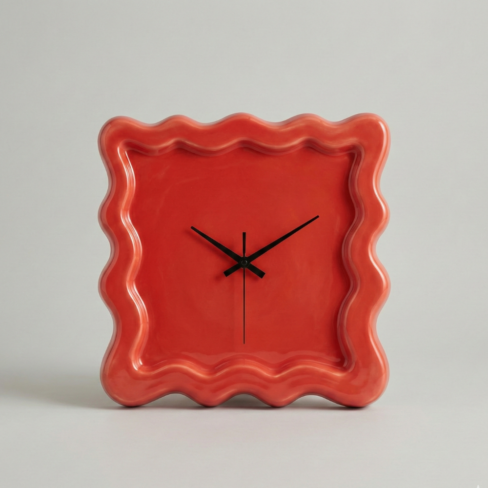 Modern Wall Clock | Silent Quartz | Minimalist Design | Battery Operated | Home Decor | Lologe