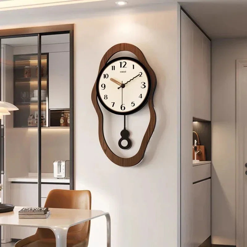 Modern Wood Wall Clock | Silent Operation | Minimalist Design | Scandinavian Home Decor | Lologe