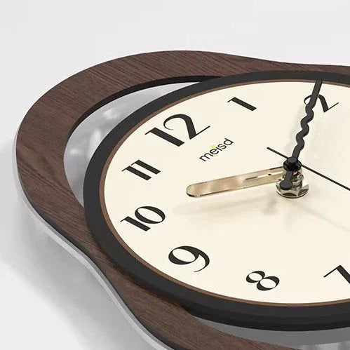 Modern Wood Wall Clock | Silent Operation | Minimalist Design | Scandinavian Home Decor | Lologe