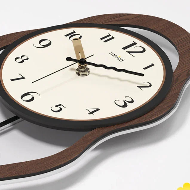 Modern Wood Wall Clock | Silent Operation | Minimalist Design | Scandinavian Home Decor | Lologe