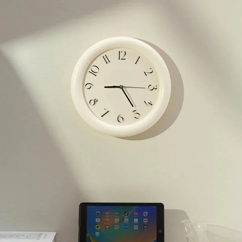 Modern Wood Wall Clock | Silent Sweep Movement | Minimalist Scandinavian Home Decor | Lologe