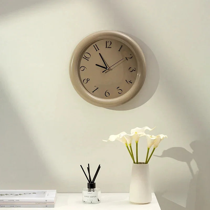 Modern Wood Wall Clock | Silent Sweep Movement | Minimalist Scandinavian Home Decor | Lologe