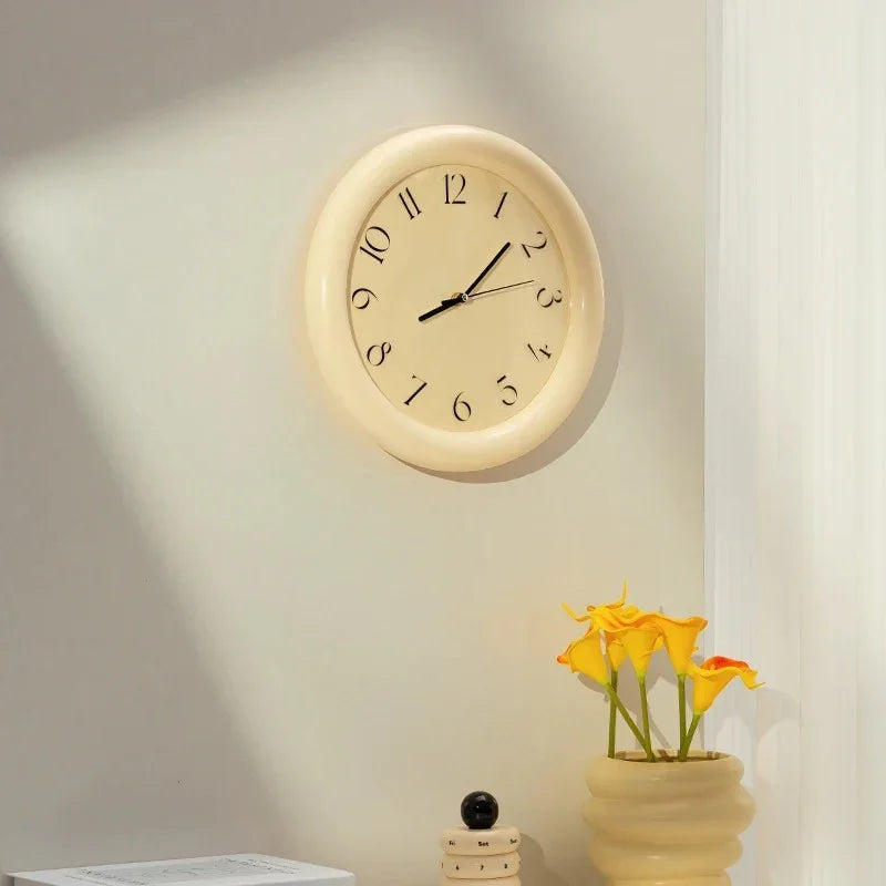 Modern Wood Wall Clock | Silent Sweep Movement | Minimalist Scandinavian Home Decor | Lologe