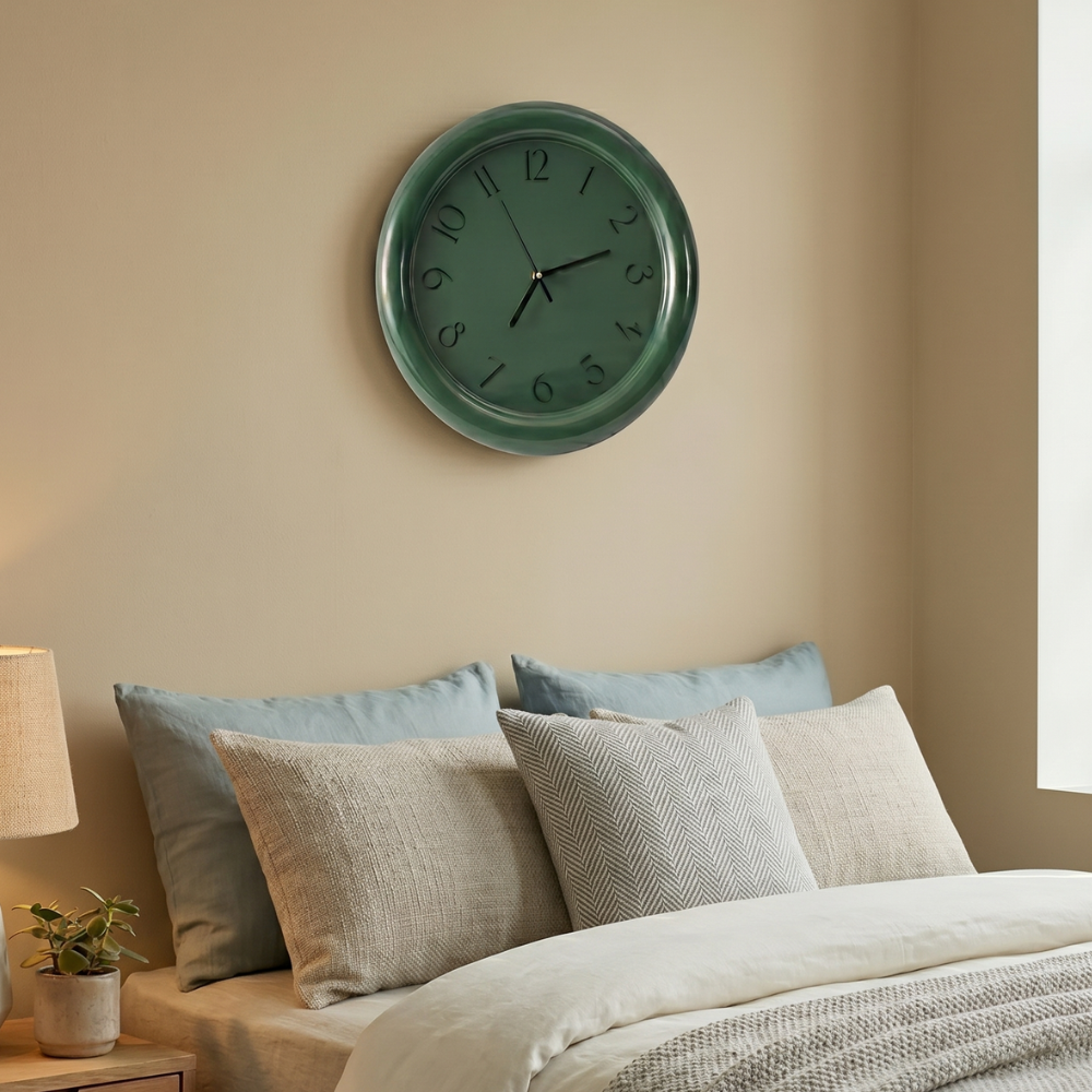 Modern Wood Wall Clock | Silent Sweep Movement | Minimalist Scandinavian Home Decor | Lologe