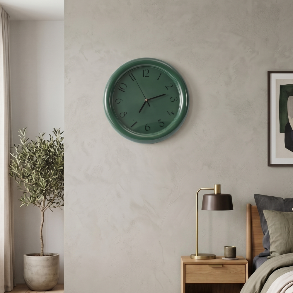 Modern Wood Wall Clock | Silent Sweep Movement | Minimalist Scandinavian Home Decor | Lologe