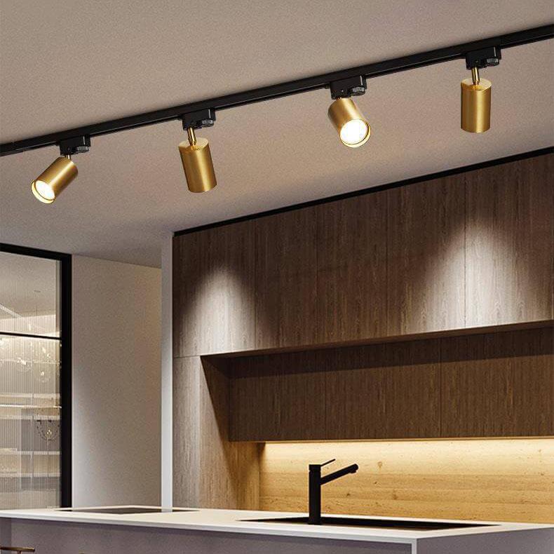 LED Flush Mount Track Lighting for Living Room Modern Tubular Multi-Light | Lologe