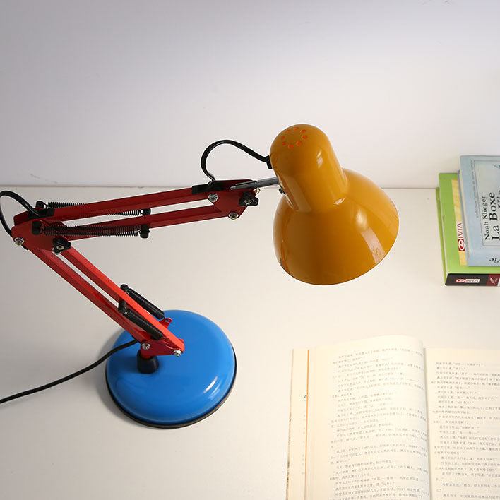 Modern Iron Table Lamp | Study Office | Half Circle Design | 1-Light | Memphis Style | Decor | Lologe