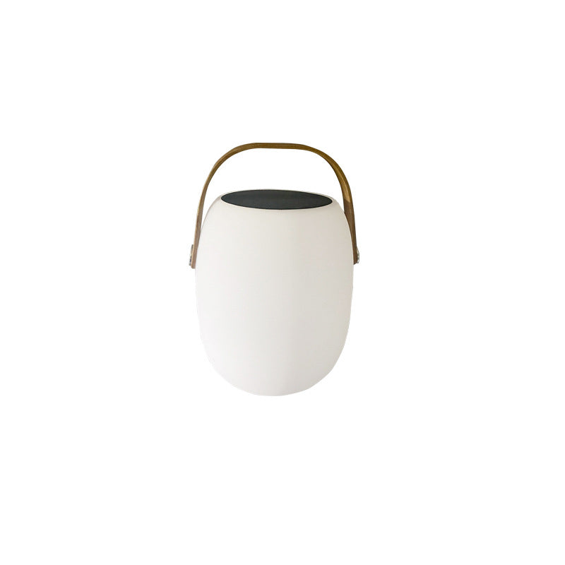 Solar LED Outdoor Basket Lamp | Waterproof Portable PE Decorative Light | Lologe