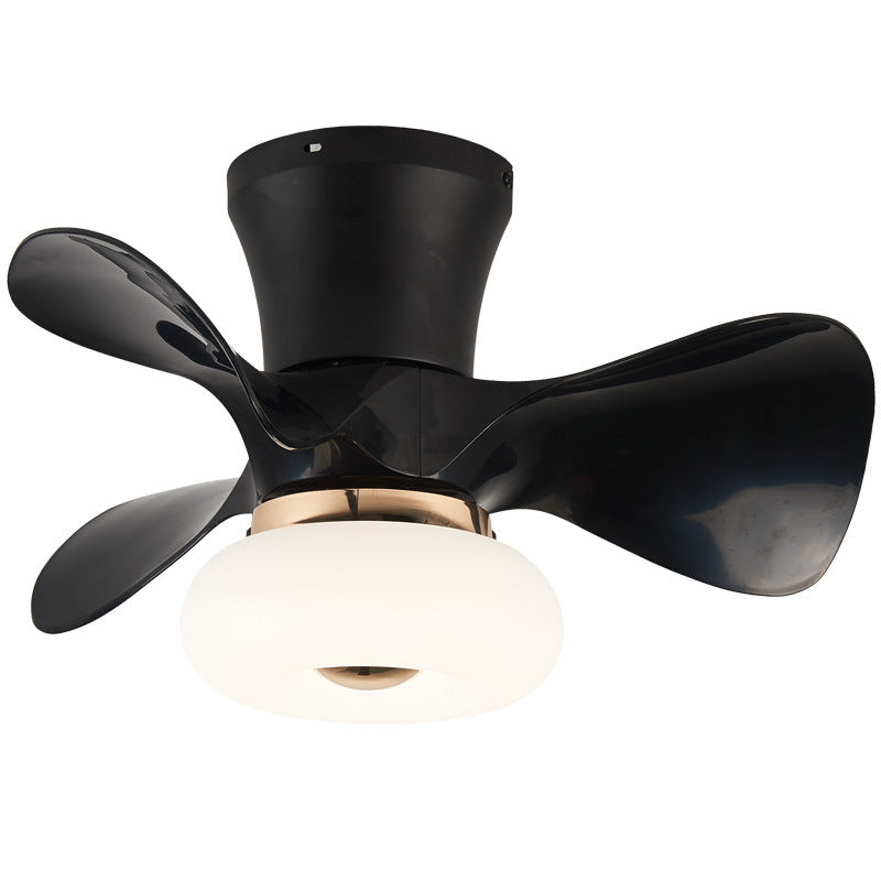 LED Ceiling Fan Light| For Bedroom | ABS |  Nordic Semi-Flush Mount | Lologe