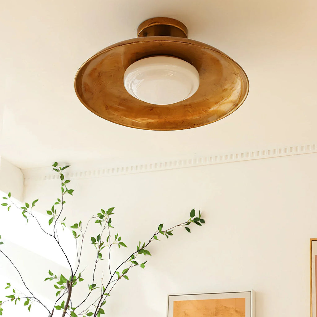 Modern Ceiling Light | Minimalist Flush Mount Lighting for Bedroom & Living Room | Lologe