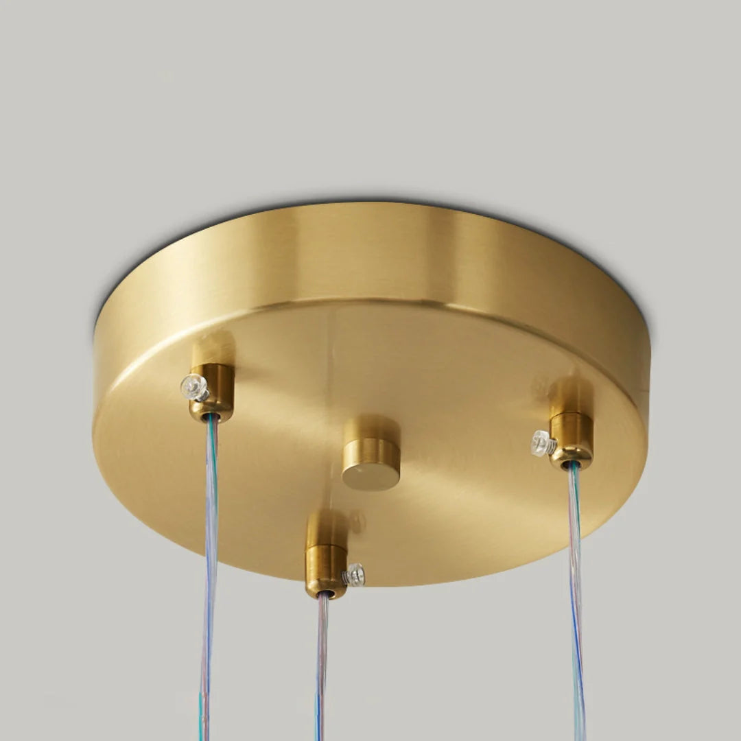 Pearl Chandelier | Modern Glass Globe Ceiling Light for Dining Room | Lologe