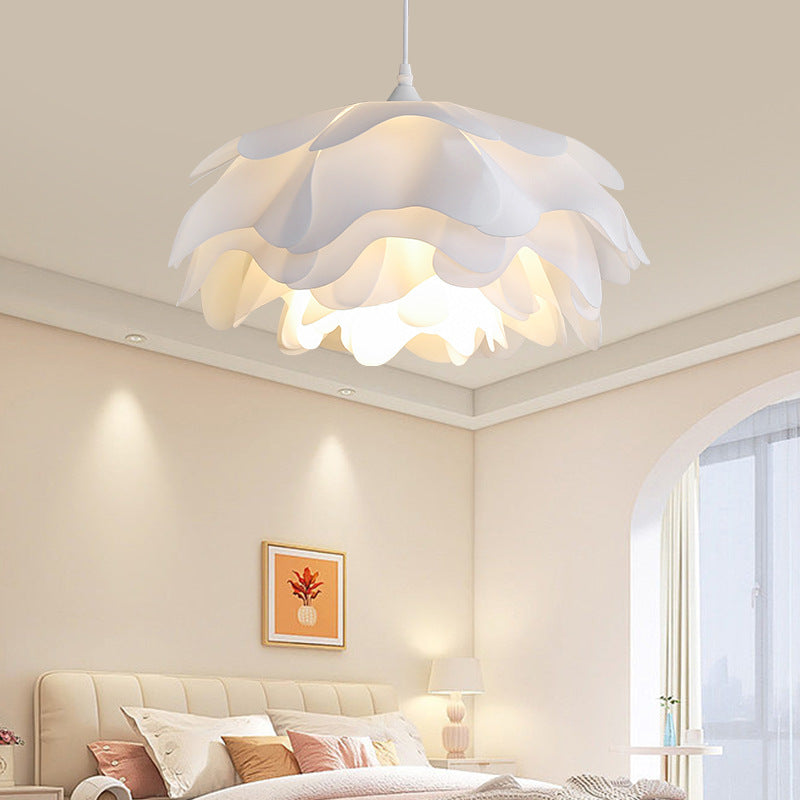 Flower Pendant Light | Living Room White Acrylic Modern Ceiling Lamp | Lologe