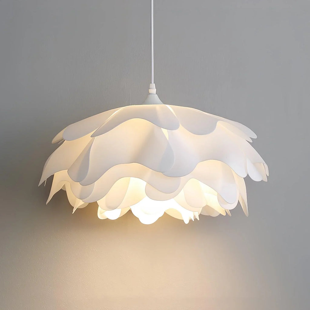 Flower Pendant Light | Living Room White Acrylic Modern Ceiling Lamp | Lologe