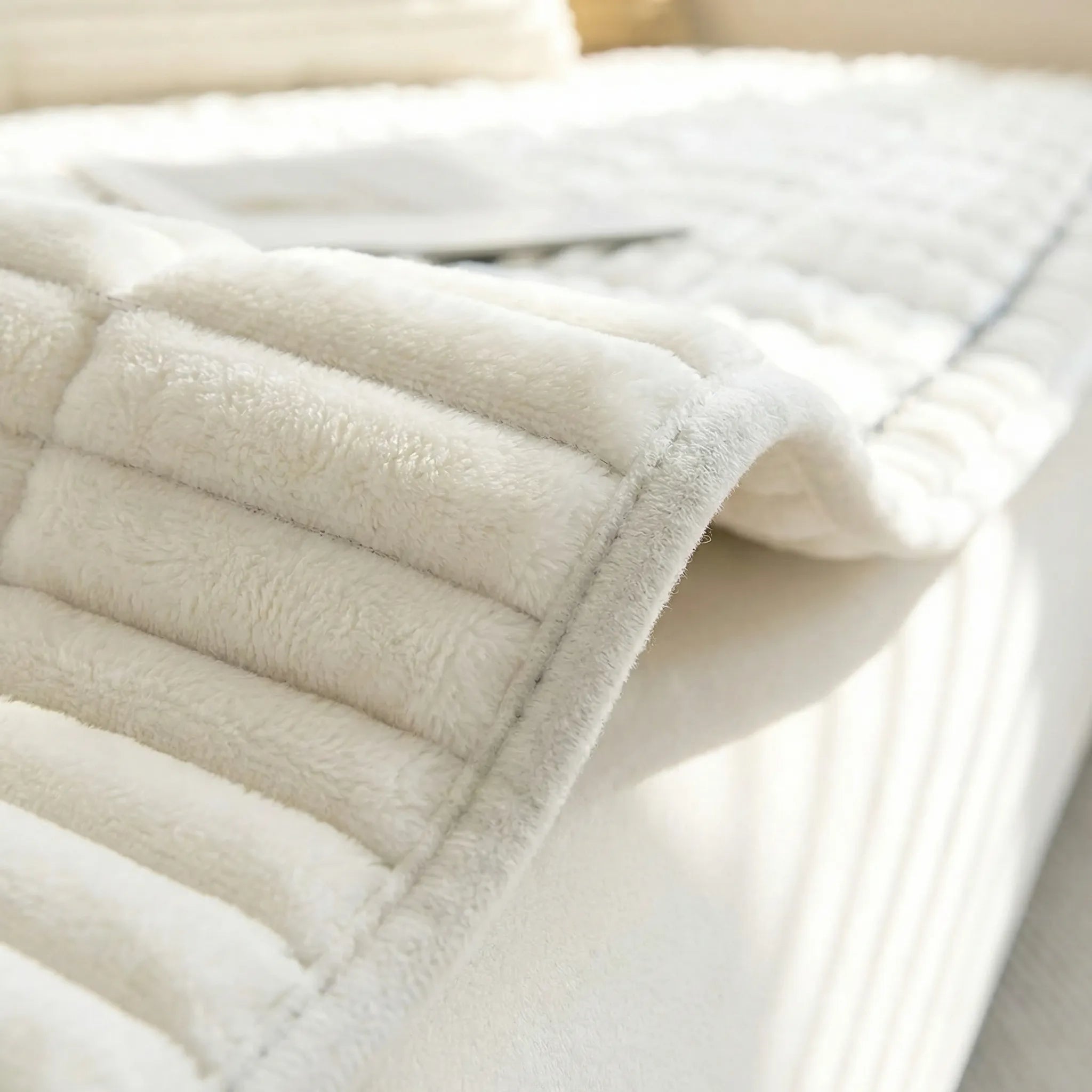 Ribelleve - Ribbed Sofa Throw Cover