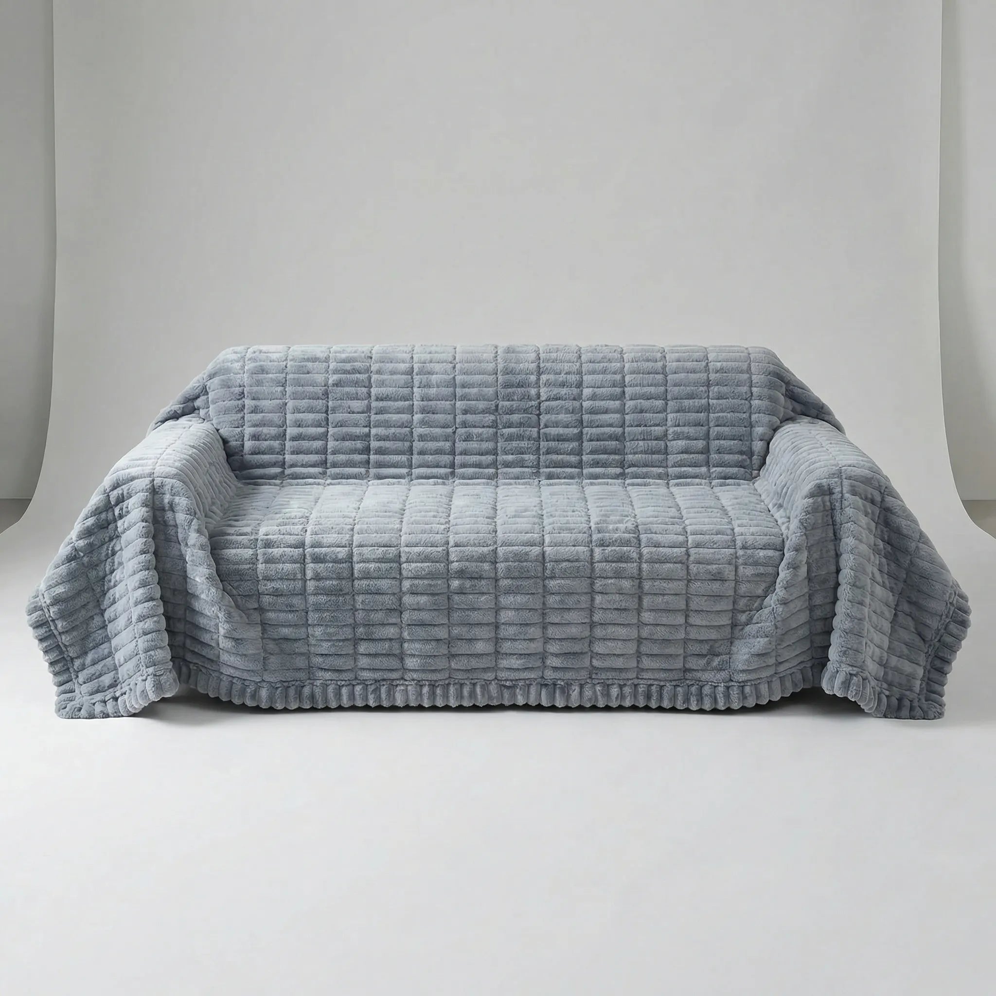Ribelleve - Ribbed Sofa Throw Cover