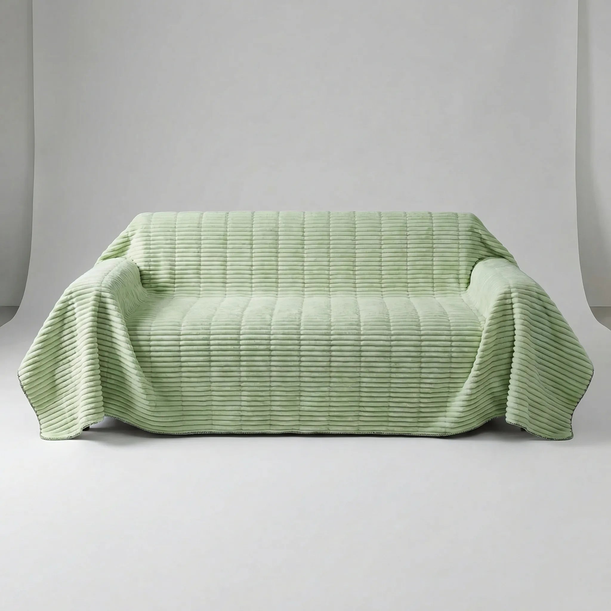 Ribelleve - Ribbed Sofa Throw Cover