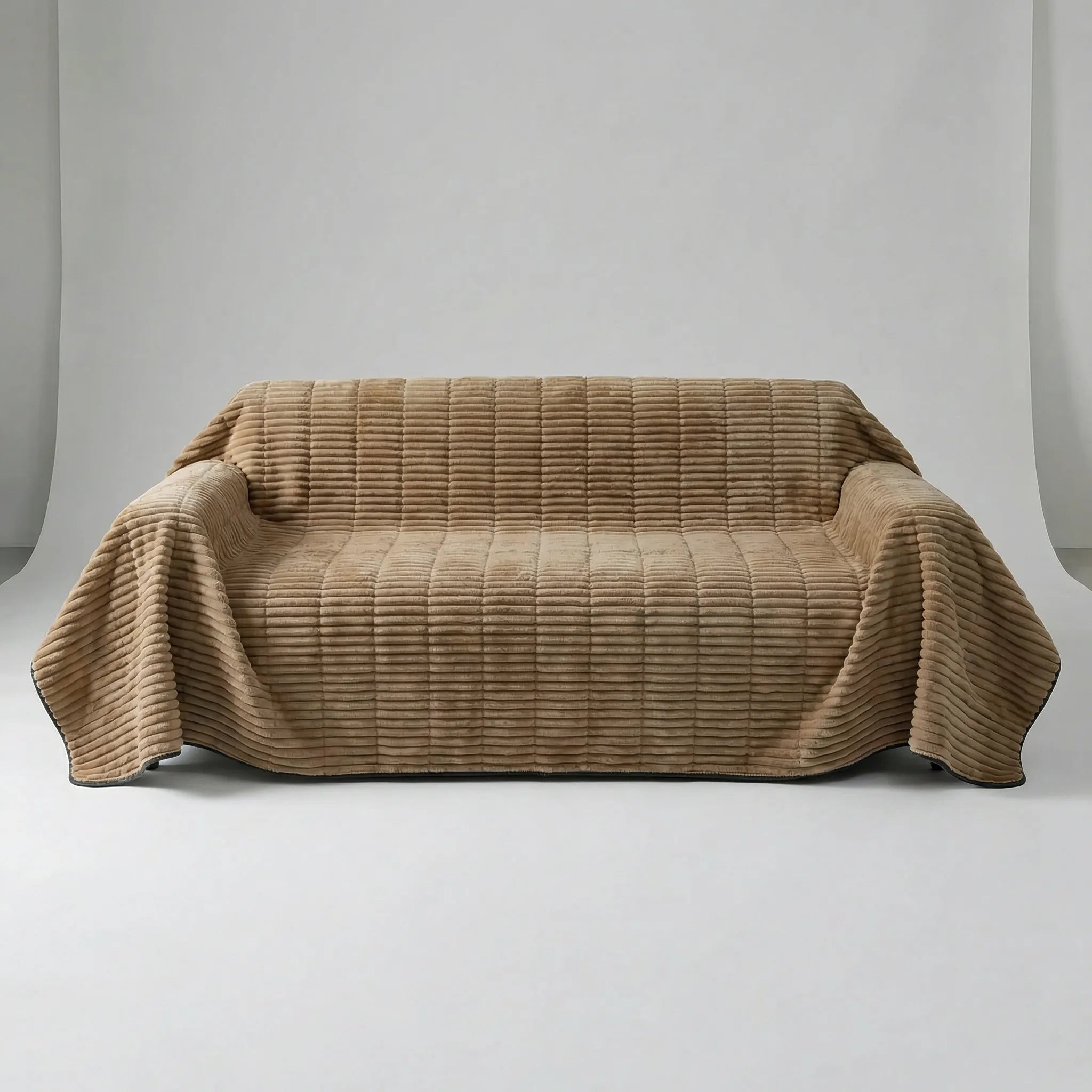 Ribelleve - Ribbed Sofa Throw Cover