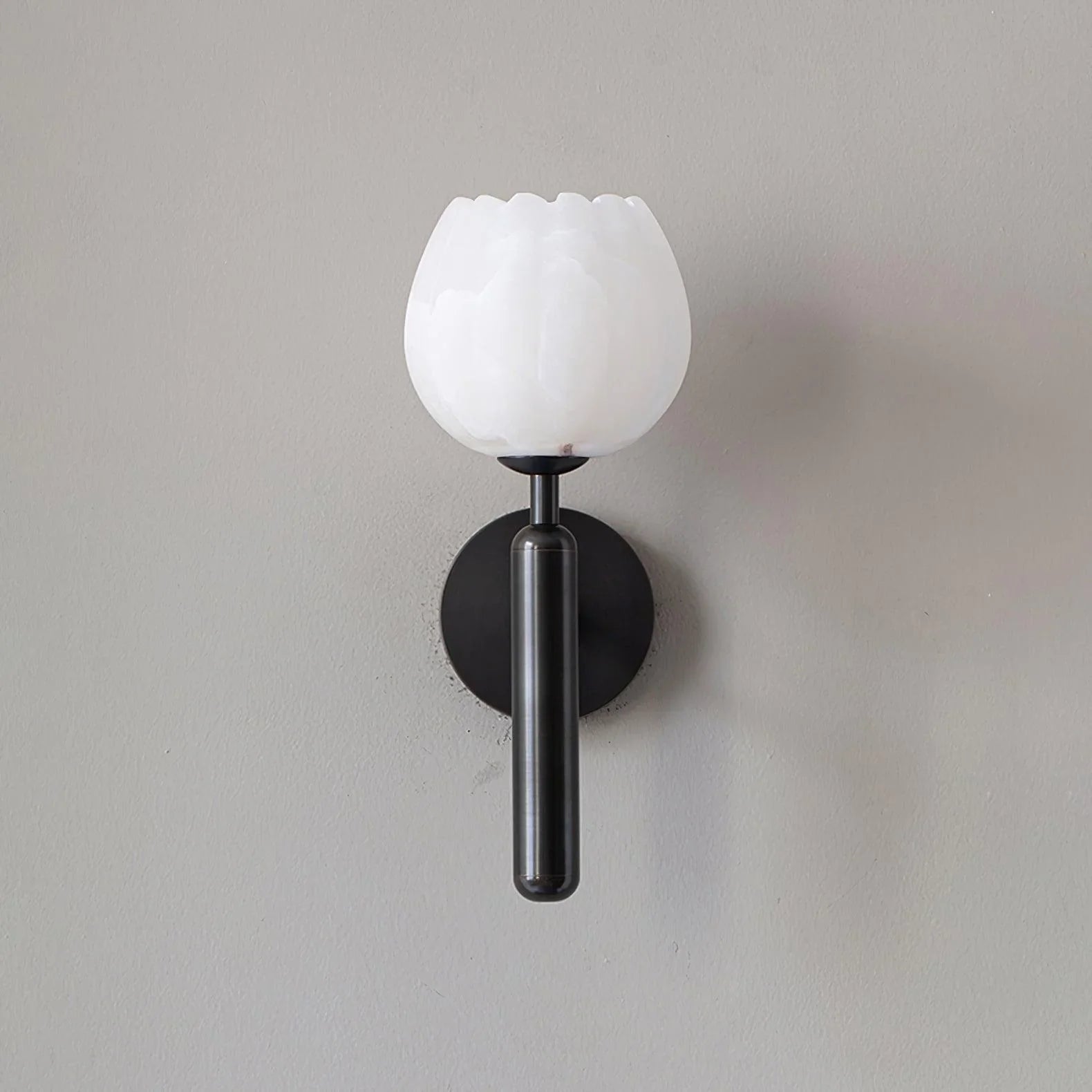 Marble Wall Lamp | Rose Design Modern Wall Light for Bedroom & Hallway | Lologe